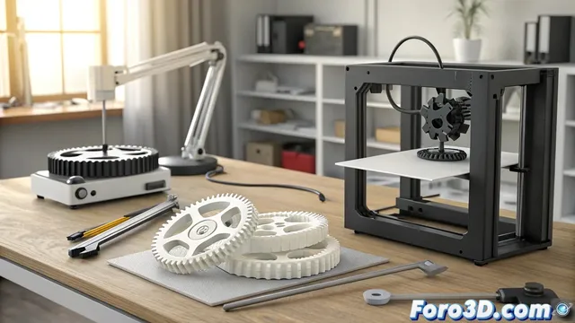 La impresora 3d fabrica repuestos para reparar objetos
