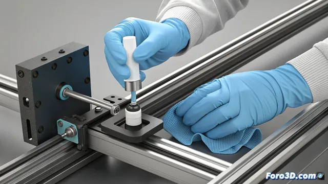 Tu impresora Bambu Lab avisa que necesita mantenimiento en sus ejes