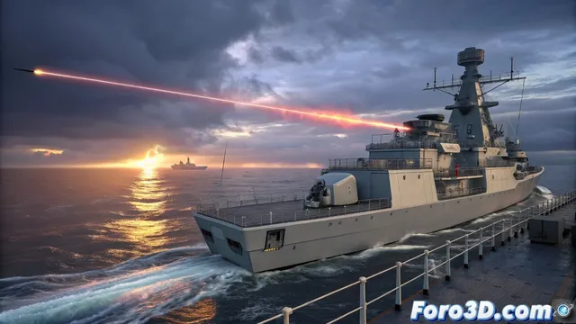 La marina británica despliega el primer sistema láser operativo de alta potencia en Europa