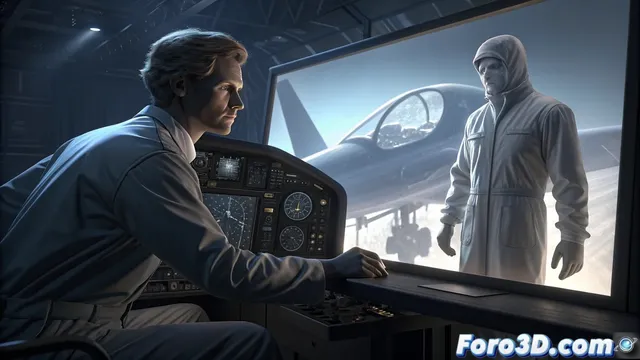 La reconstrucción forense en 3d analiza la ergonomía en cabinas de vuelo