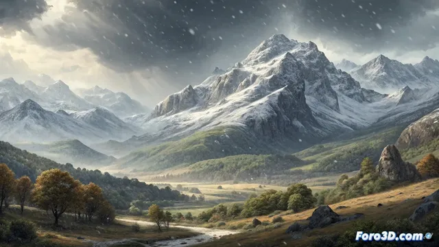 Un frente polar intensifica el invierno con nieve en el norte peninsular