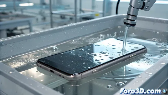 La resistencia al agua en móviles con ip67 o ip68 tiene limitaciones