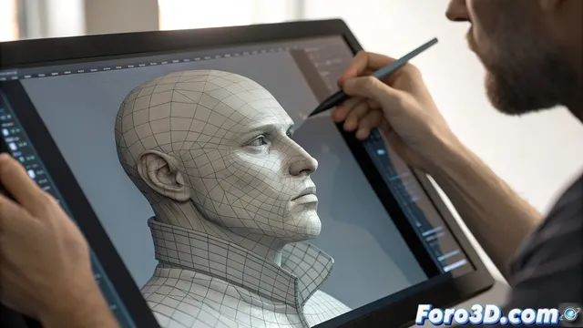 Retopología: reconstruir mallas para animar