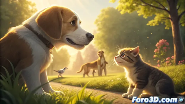 La socialización temprana en cachorros y gatitos previene problemas de conducta