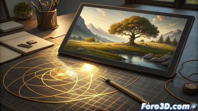 La proporción áurea como guía visual para organizar composiciones