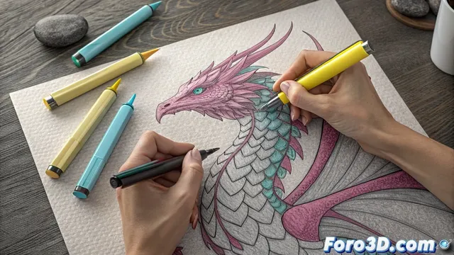 La técnica de los tres marcadores para dominar el color