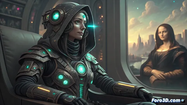 La técnica del mash-up de referencias combina arte clásico y cultura popular