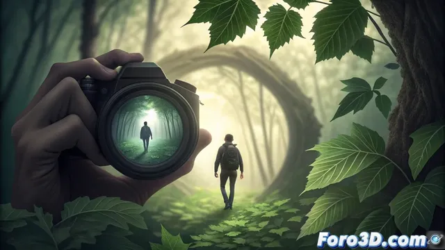 La técnica del primer plano borroso para añadir profundidad