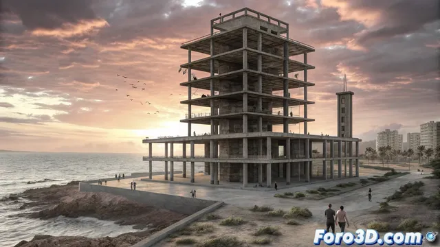 La torre Miramar: el esqueleto de hormigón que domina Torrevieja