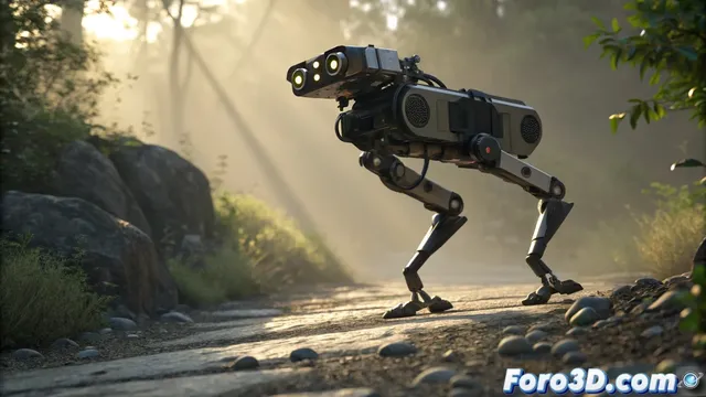 Laikago: el robot cuadrúpedo ágil de Unitree Robotics