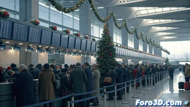 Aerolíneas implementan protocolos navideños para evitar colapsos operativos