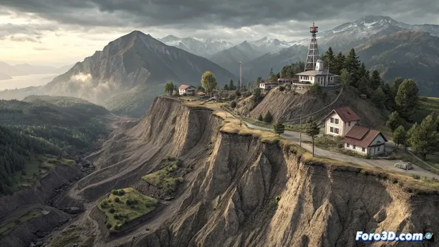 El colapso glaciar en los Alpes suizos desencadena un deslizamiento masivo