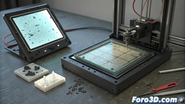 Las pantallas lcd en impresoras 3d de resina son un consumible