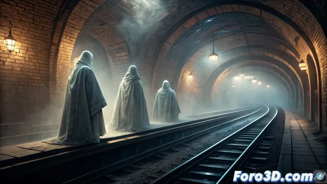 La leyenda de los monjes fantasmales en la estación de Tirso de Molina