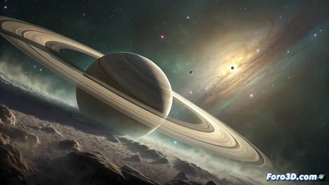 Los anillos de Saturno forman un enorme toro de polvo, revela el James Webb