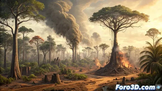 Los bosques tropicales africanos se convierten en fuente de emisiones de carbono