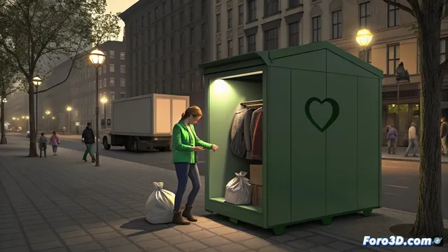 Los contenedores de ropa no siempre cumplen lo que prometen