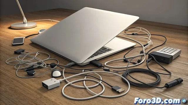 La dependencia de adaptadores en el hardware moderno