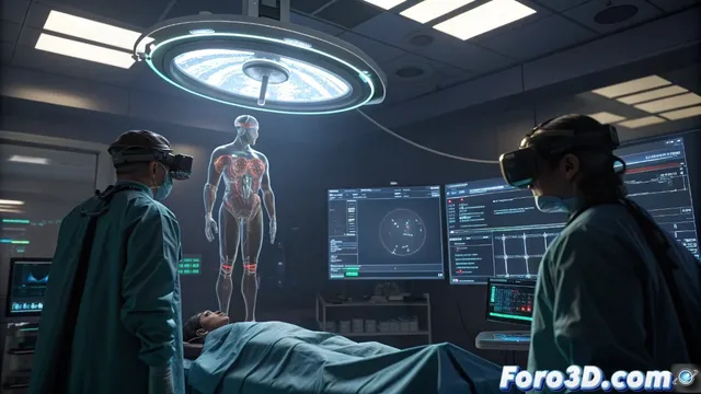 La revolución holográfica en quirófanos con inteligencia artificial