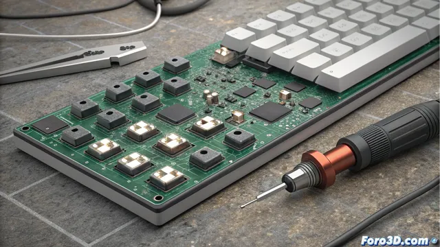 Los teclados mecánicos con interruptores soldados limitan reparar