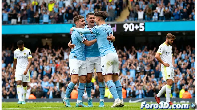 Manchester city vence al leeds united con gol agónico de phil foden