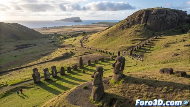 La revolución digital en el estudio de los moais de Rapa Nui