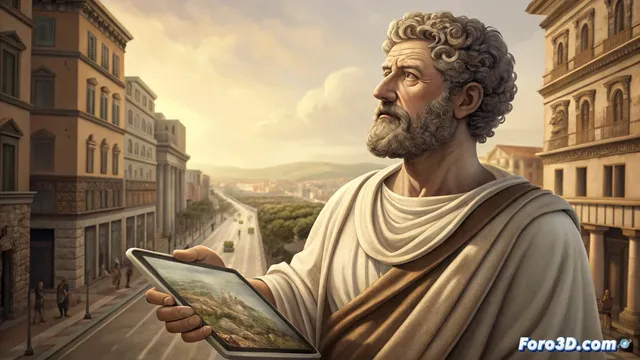 Marco Aurelio diseña una academia estoica digital para entrenar la mente