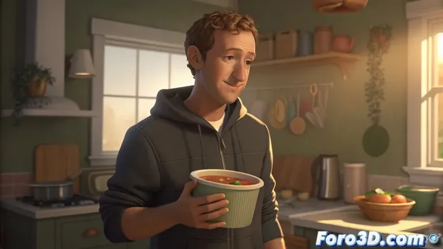 Mark Zuckerberg atrae talento en IA con sopa casera