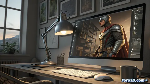 Marmoset Toolbag y su módulo Baker para hornear mapas