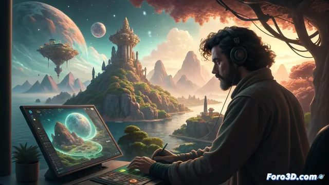 Masterpiece X presenta WorldEngen AI Copilot para crear mundos 3D