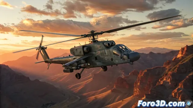 El Kamov Ka-52 Alligator: análisis técnico y modelado 3D