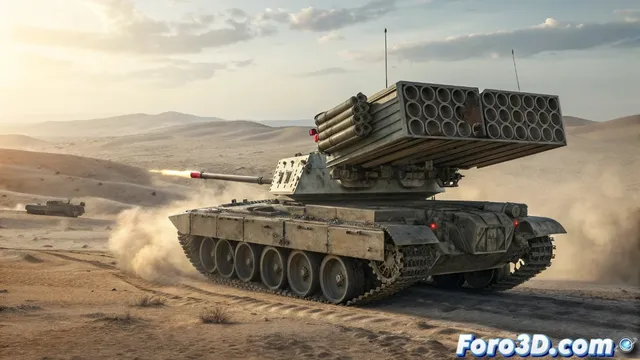 El TOS-1A Solntsepyok: Características y capacidades del lanzacohetes ruso