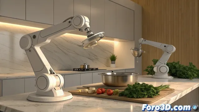 Moley Robotics presenta una cocina robótica completa