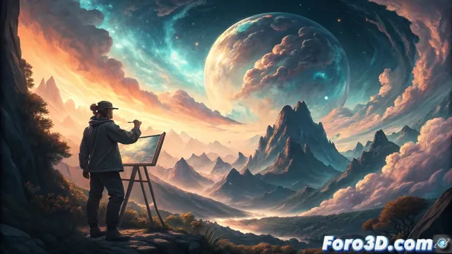 Open Brush transforma la creación de fondos pintando mundos en realidad virtual