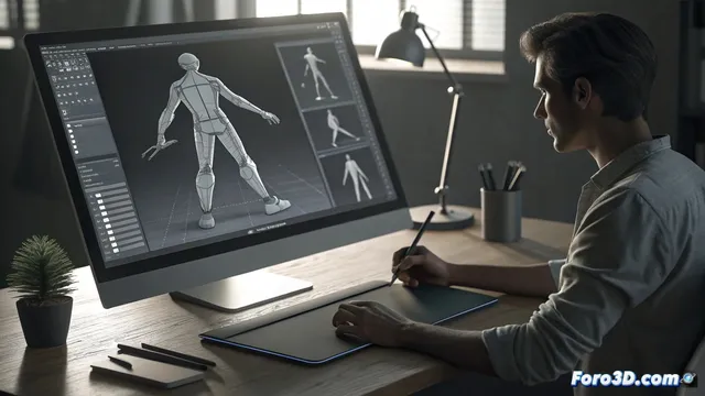 Pencil 2D usa la piel de cebolla para animar con más fluidez