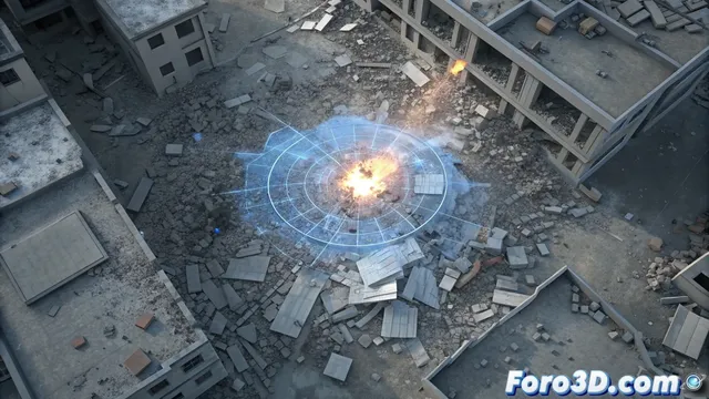 Reconstrucción forense 3d de explosiones: del caos de escombros a la simulación virtual