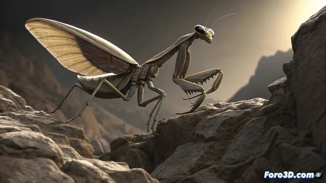 RoboMantis: un robot bioinspirado que camina y planea