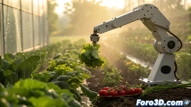 Robots que aprenden a trabajar en un huerto de permacultura