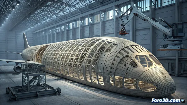 Saab y Divergent imprimen un fuselaje de avión de cinco metros con tecnología 3D