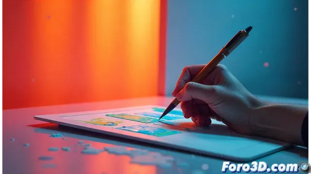 Shader overpainting: Técnica avanzada en producción visual