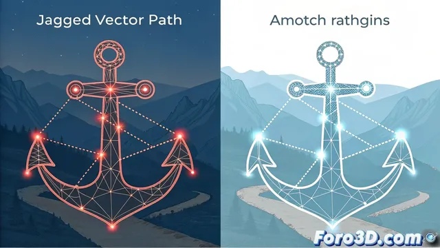 Simplificar trazos para reducir nodos en gráficos vectoriales