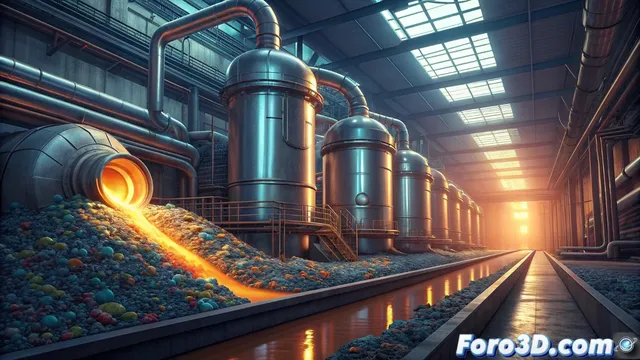 La pirólisis: una solución innovadora para transformar residuos plásticos en recursos