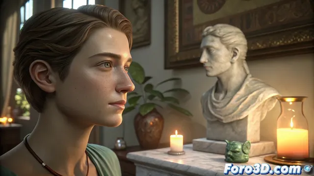 Subsurface scattering: simula cómo la luz penetra materiales translúcidos