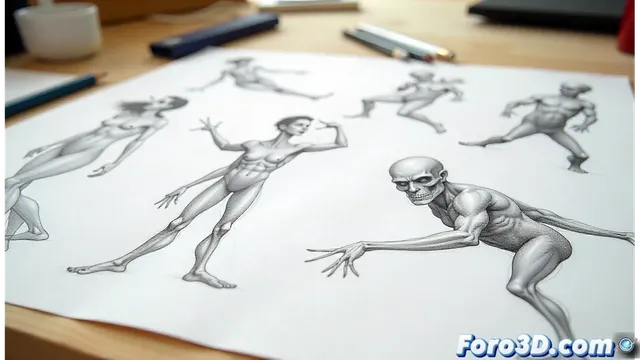 De la exageración al realismo: técnica de diseño de personajes