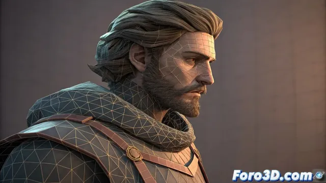 La técnica del presupuesto de polígonos en el modelado 3D