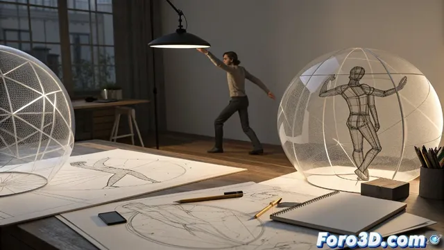 Drawing through: la técnica de visualización transparente en el dibujo