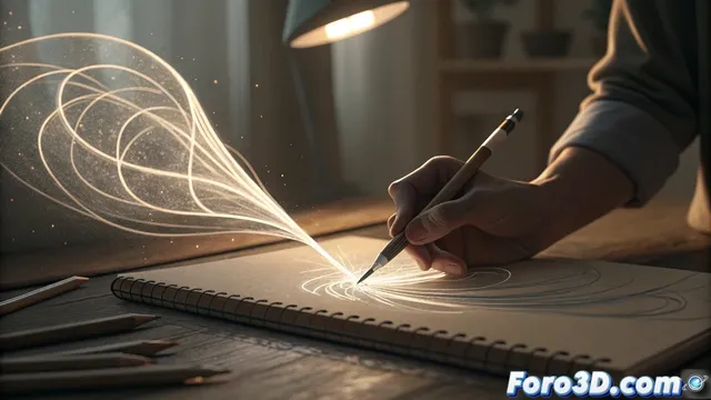 La técnica de los trazos fantasma para mejorar tu dibujo