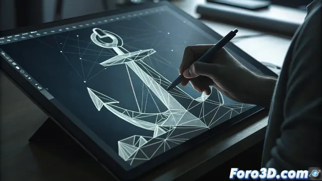 El lazo poligonal: herramienta clave para el dibujo digital de siluetas geométricas