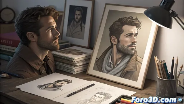 La técnica de autocrítica y redibujado para desarrollo artístico acelerado