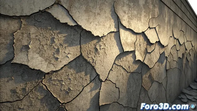 Voronoi chipping: técnica de shading para desconchones realistas